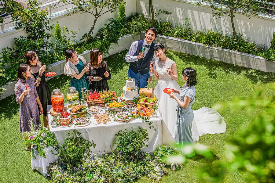 【お色直し】少人数挙式＋パーティー20名様プラン